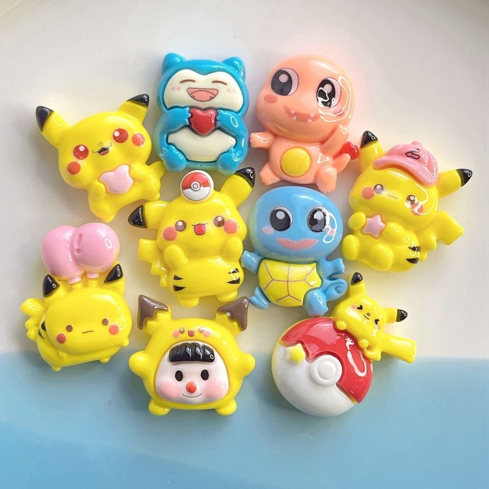 Resin Craft Material - Nieuwe doe-het-zelf knutselmaterialen voor cartoon-Pokémon, harsaccessoires,