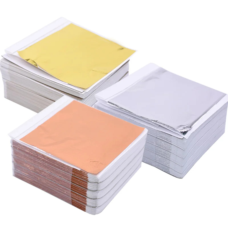 100 stuks imitatie goud zilver - Gold Foil Flakes recensie en prijs