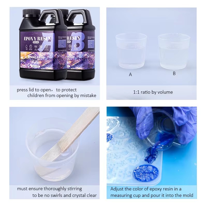 Easy Mix 1:1 Epoxyhars Kit Kri - Serving Tray Mold recensie en prijs