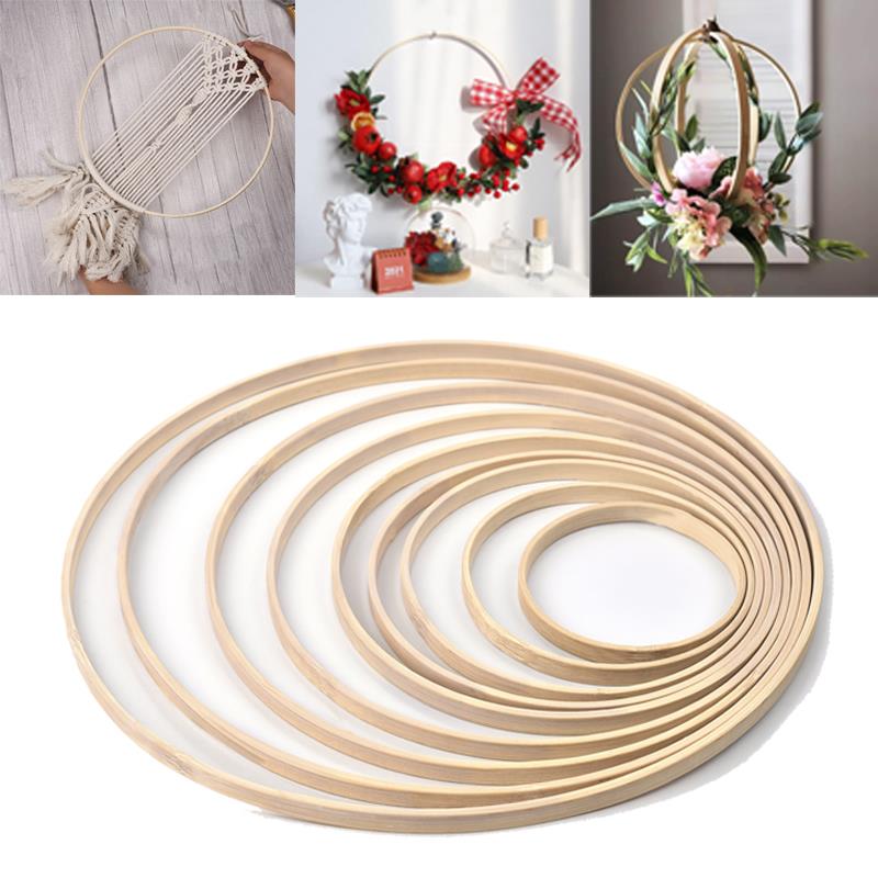 1/5Pcs 8-33Cm Houten Diy Handg - Wood Ring Blank recensie en prijs